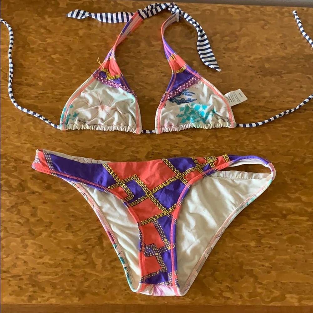 Bikini set, top and bottom Made in Colombia